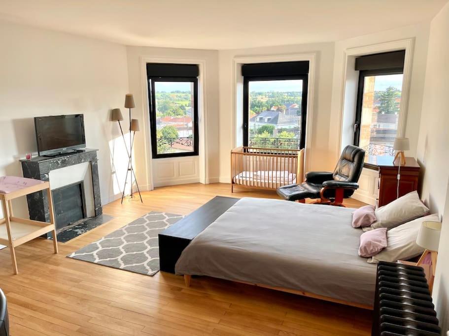 Appartement 160M2 - 2E Etage Maison De Maitre Beaupreau-en-Mauges Bagian luar foto