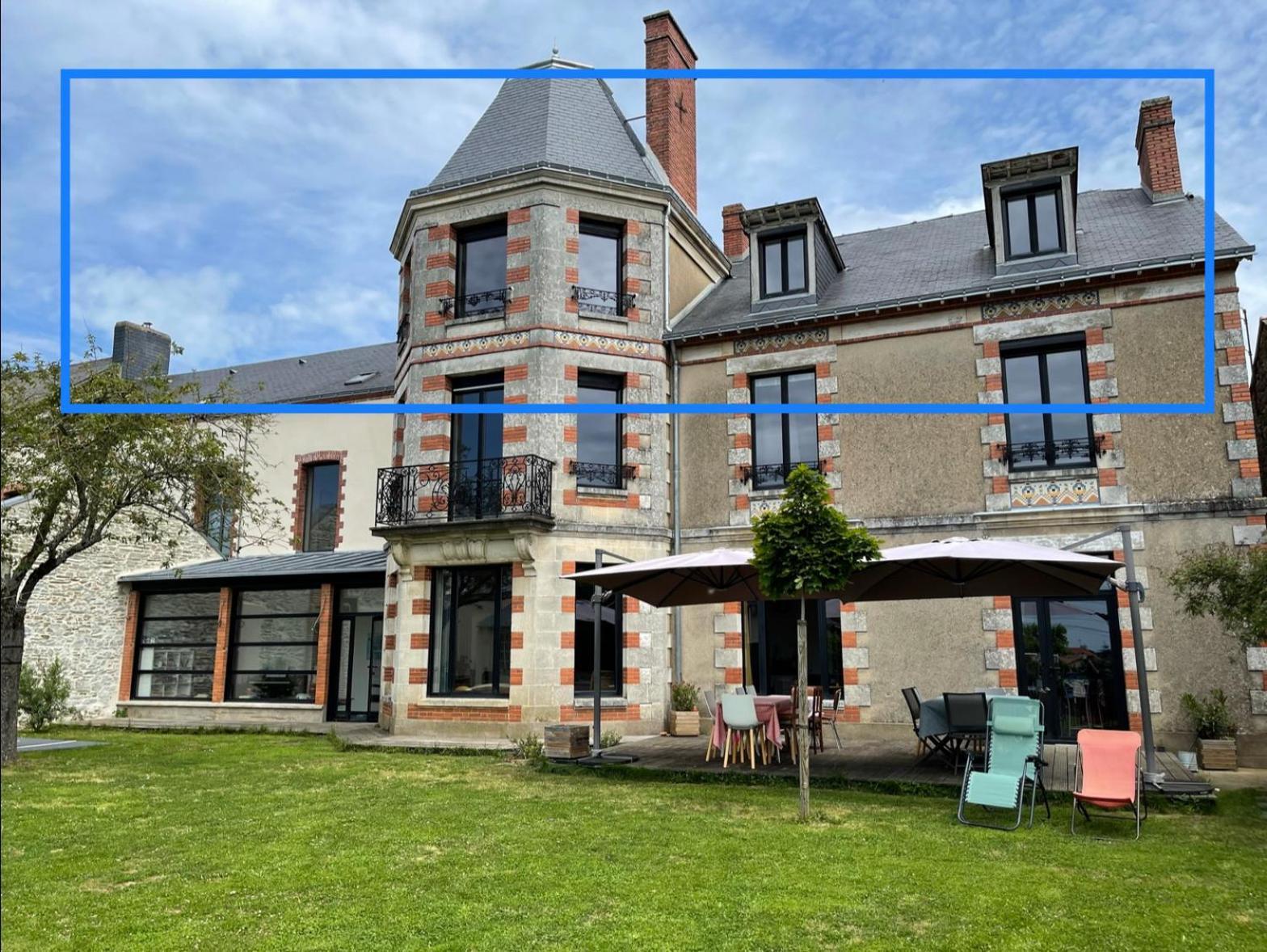 Appartement 160M2 - 2E Etage Maison De Maitre Beaupreau-en-Mauges Bagian luar foto